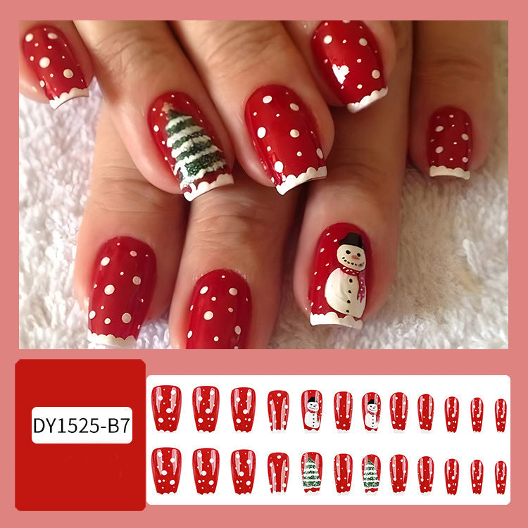 Christmas Nail Art Stickers 24pcs for Holiday Wear
