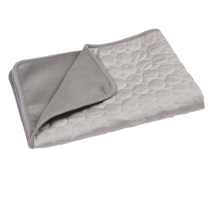 Ice Silk Dog Cooling Mat for Indoor and Outdoor Use