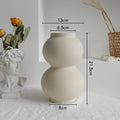 Simplicity Ceramic Vase Dry Flower Arrangement