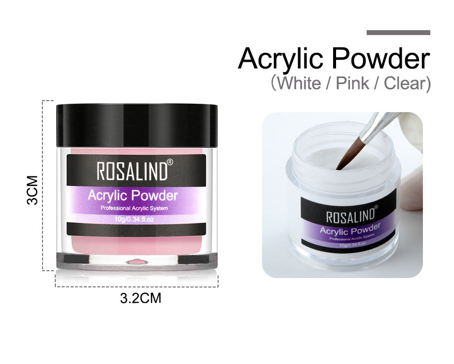 Acrylic System Kit for Nail Extension and Carving