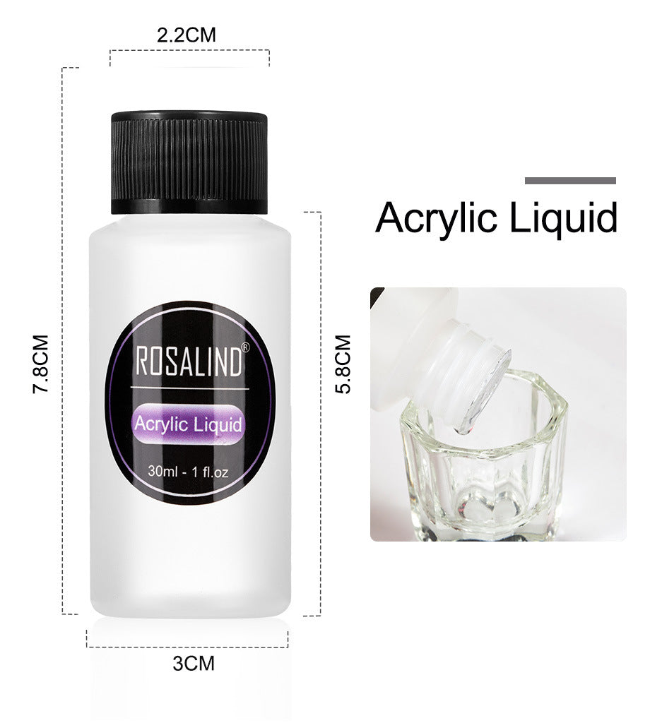 Acrylic System Kit for Nail Extension and Carving
