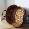 Bamboo Rattan Pet Bed House for Cats and Dogs