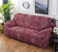 Blue Elastic Sofa Cover for Living Room Protection