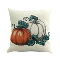 Linen Thanksgiving Cushion Pillow Case 45x45cm