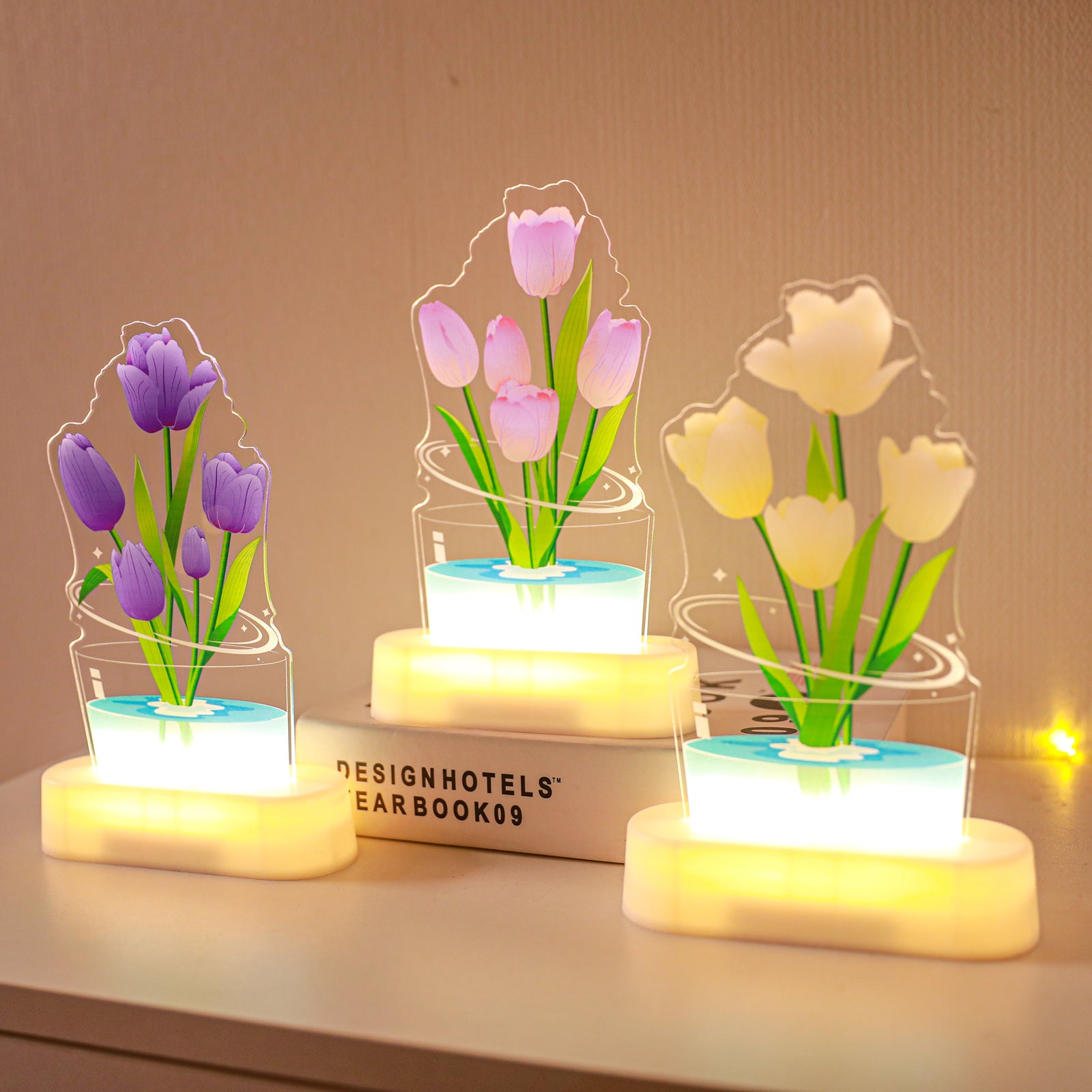 UV Color Printing Tulip Light