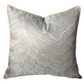 Light Luxury Cushion Pillow in Stripe Pattern