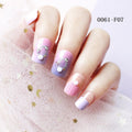 ABS Nail Art Stickers with Crystals Eco-Friendly Set