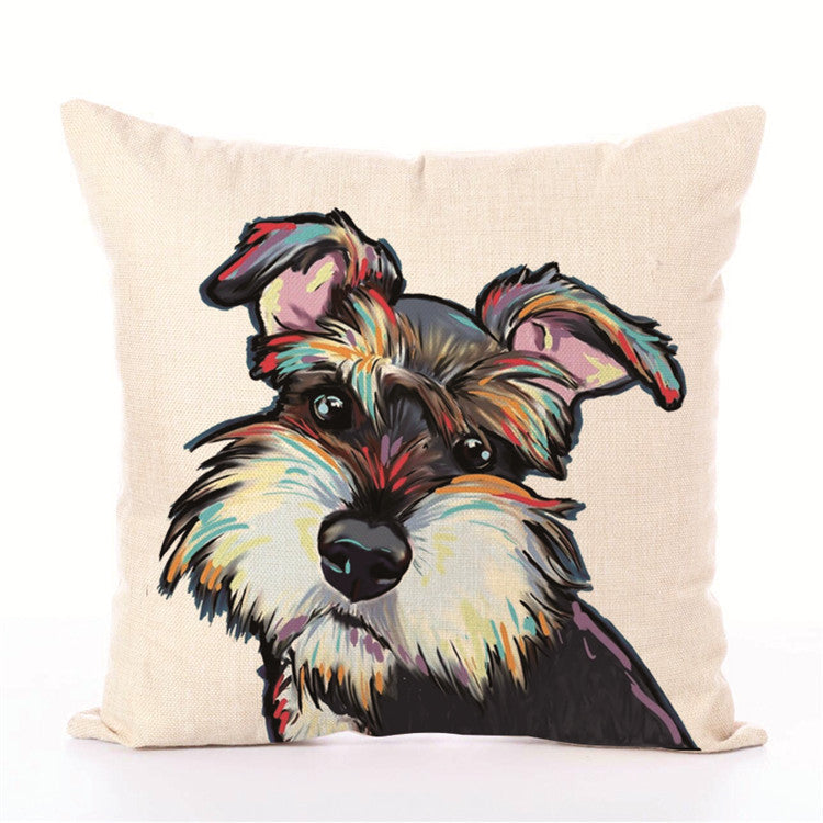 White Polyester Peach Skin Cushion Covers 45cm x 45cm