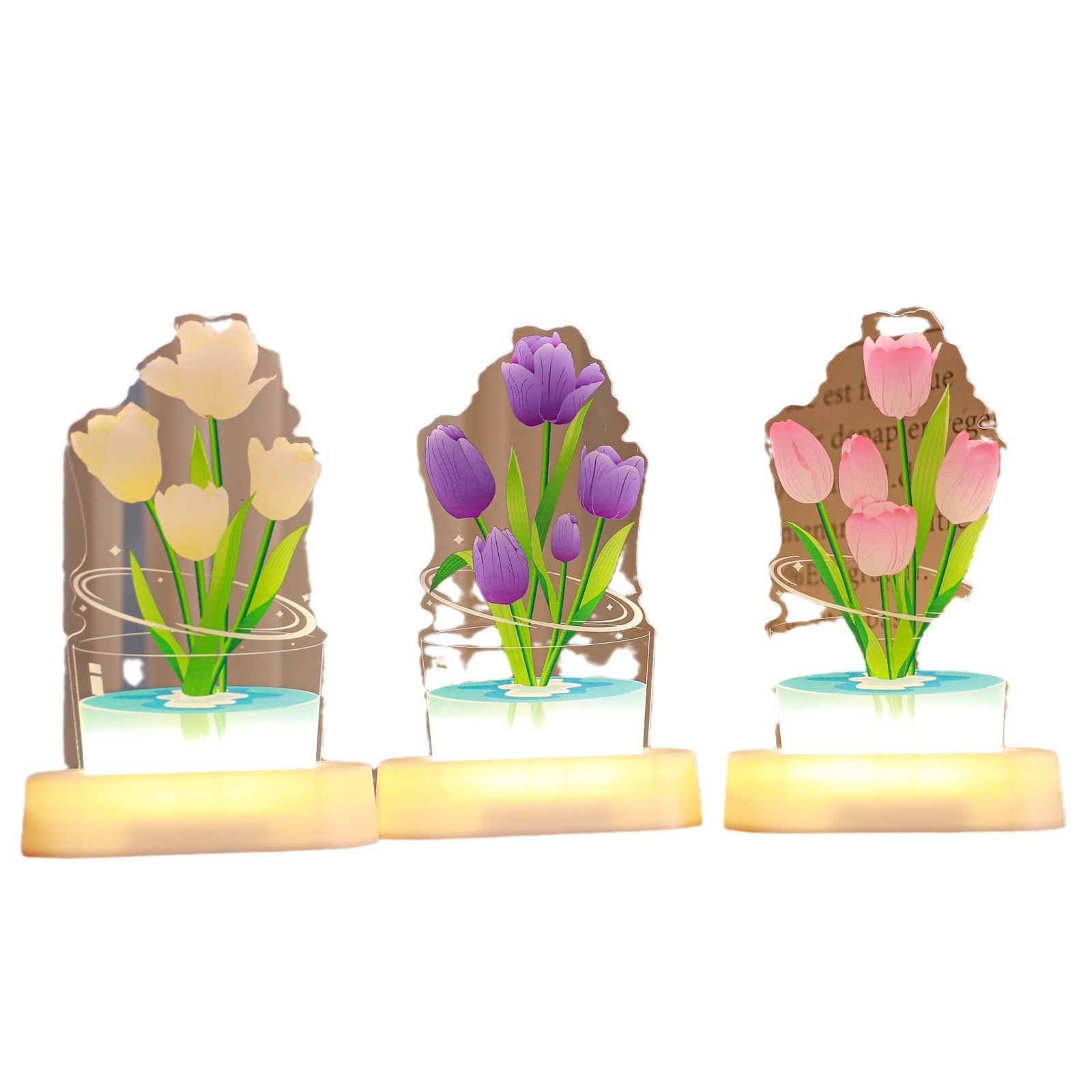 UV Color Printing Tulip Light
