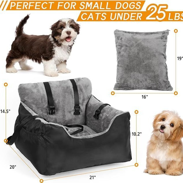 Blue Cloth Dog Cushion Bed 55x50x35cm