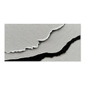 Black White Sea Waves Oil Painting Canvas Art