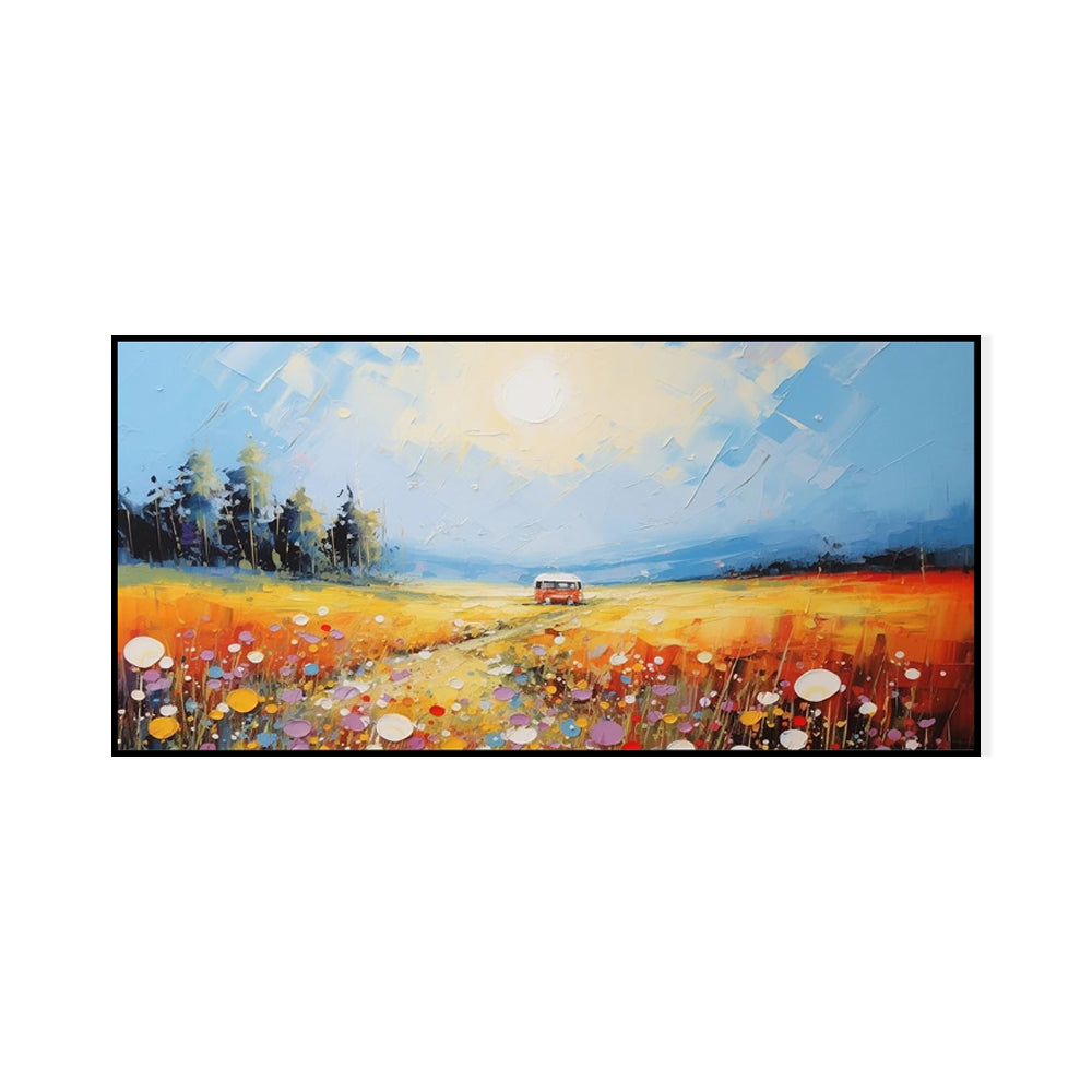 Hand Painted Landscape Oil Painting on Canvas