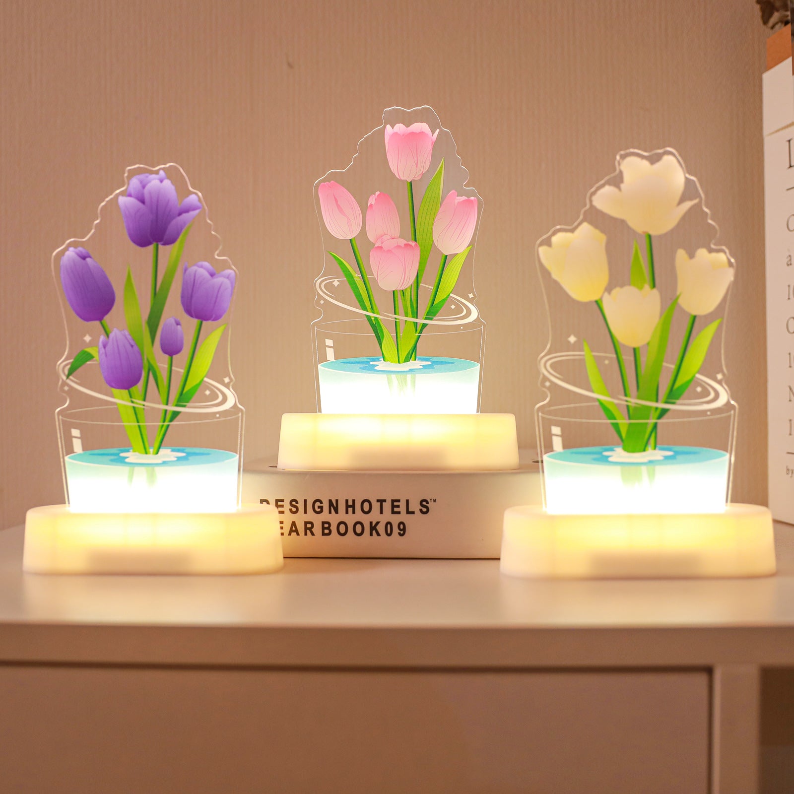 UV Color Printing Tulip Light
