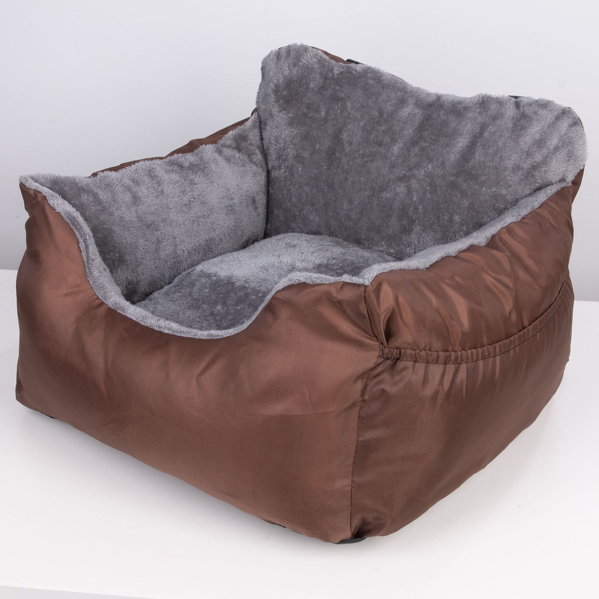 Blue Cloth Dog Cushion Bed 55x50x35cm