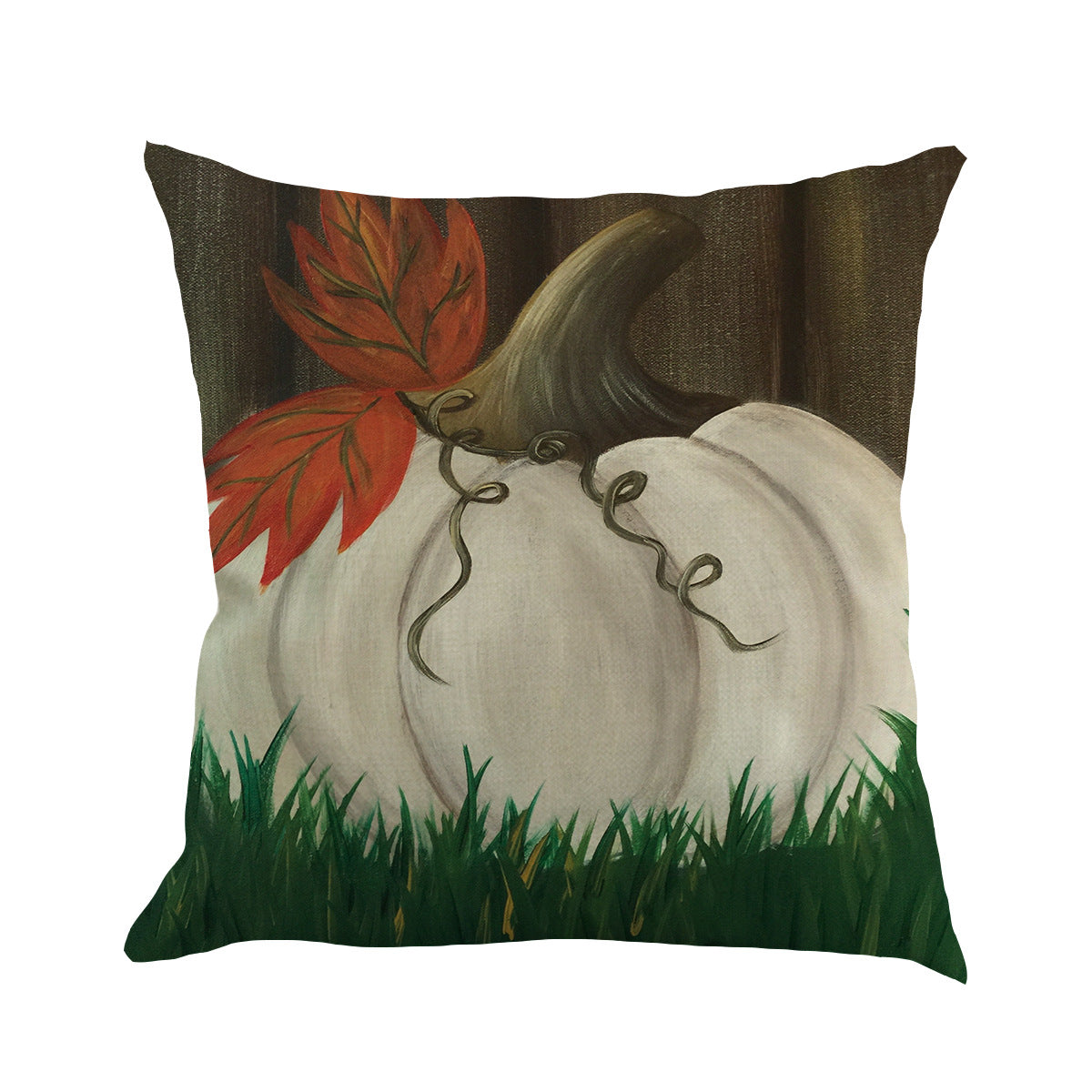 Linen Thanksgiving Cushion Pillow Case 45x45cm