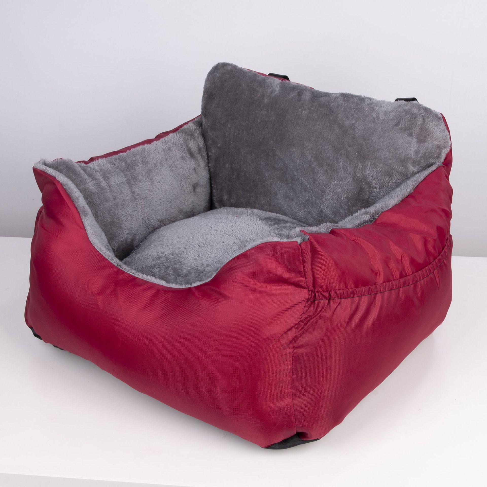 Blue Cloth Dog Cushion Bed 55x50x35cm
