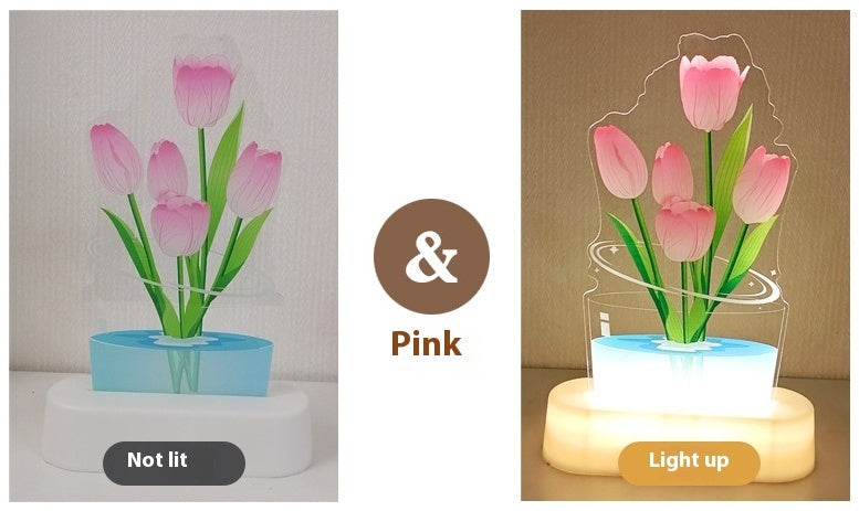 UV Color Printing Tulip Light