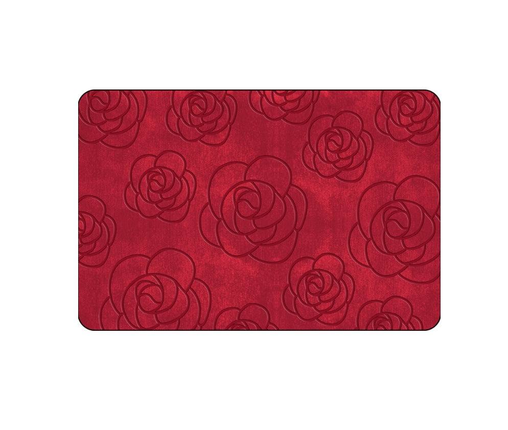Cartoon Crystal Velvet Floor Mat Home