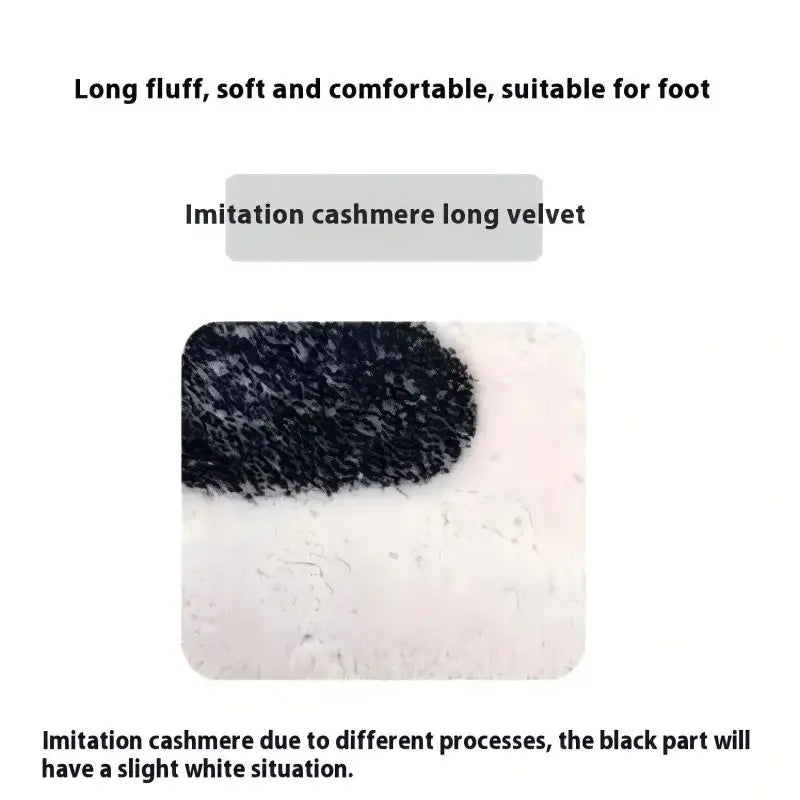VIKAMA Tiger Faux Cashmere Carpet for Bedroom Decoration