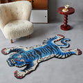 VIKAMA Tiger Faux Cashmere Carpet for Bedroom Decoration