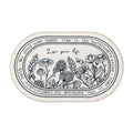 VIKAMA Floral Imitation Cashmere Non-Slip Toilet Mat