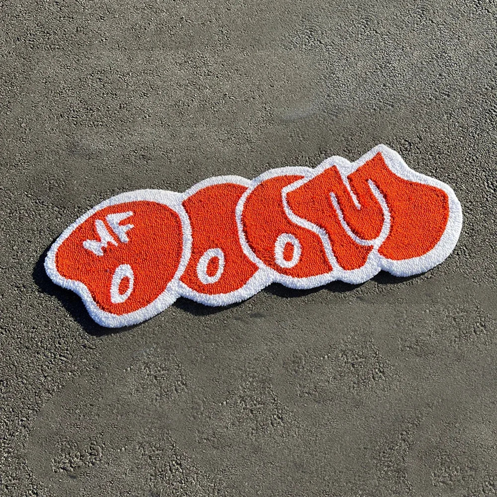 Thick Plush MF DOOM Carpet for Modern Living Room
