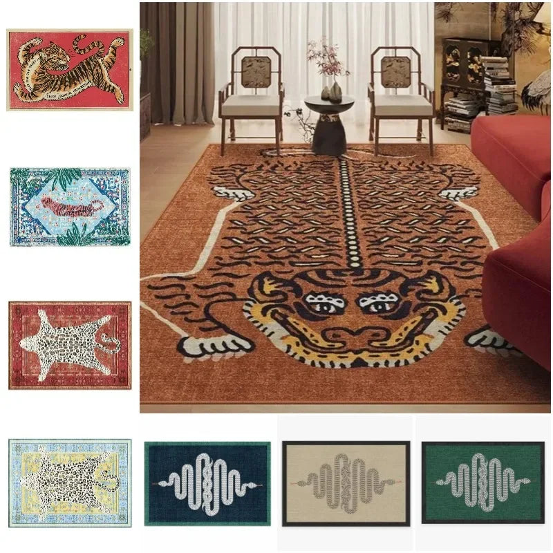 Moroccan Style Washable Carpet for Bedroom and Kitchen