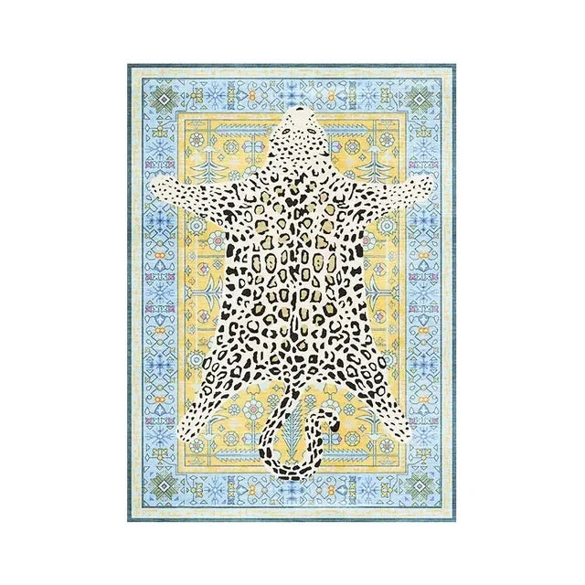 Moroccan Style Washable Carpet for Bedroom and Kitchen