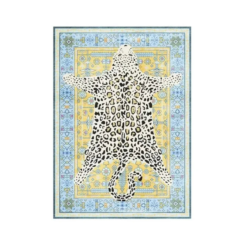 Moroccan Style Washable Carpet for Bedroom and Kitchen
