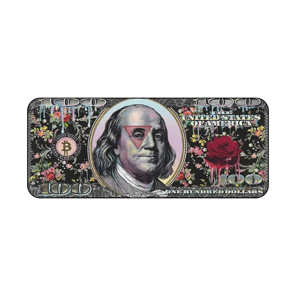 Non-slip US Dollar Bedroom Carpet Wear-resistant Mat