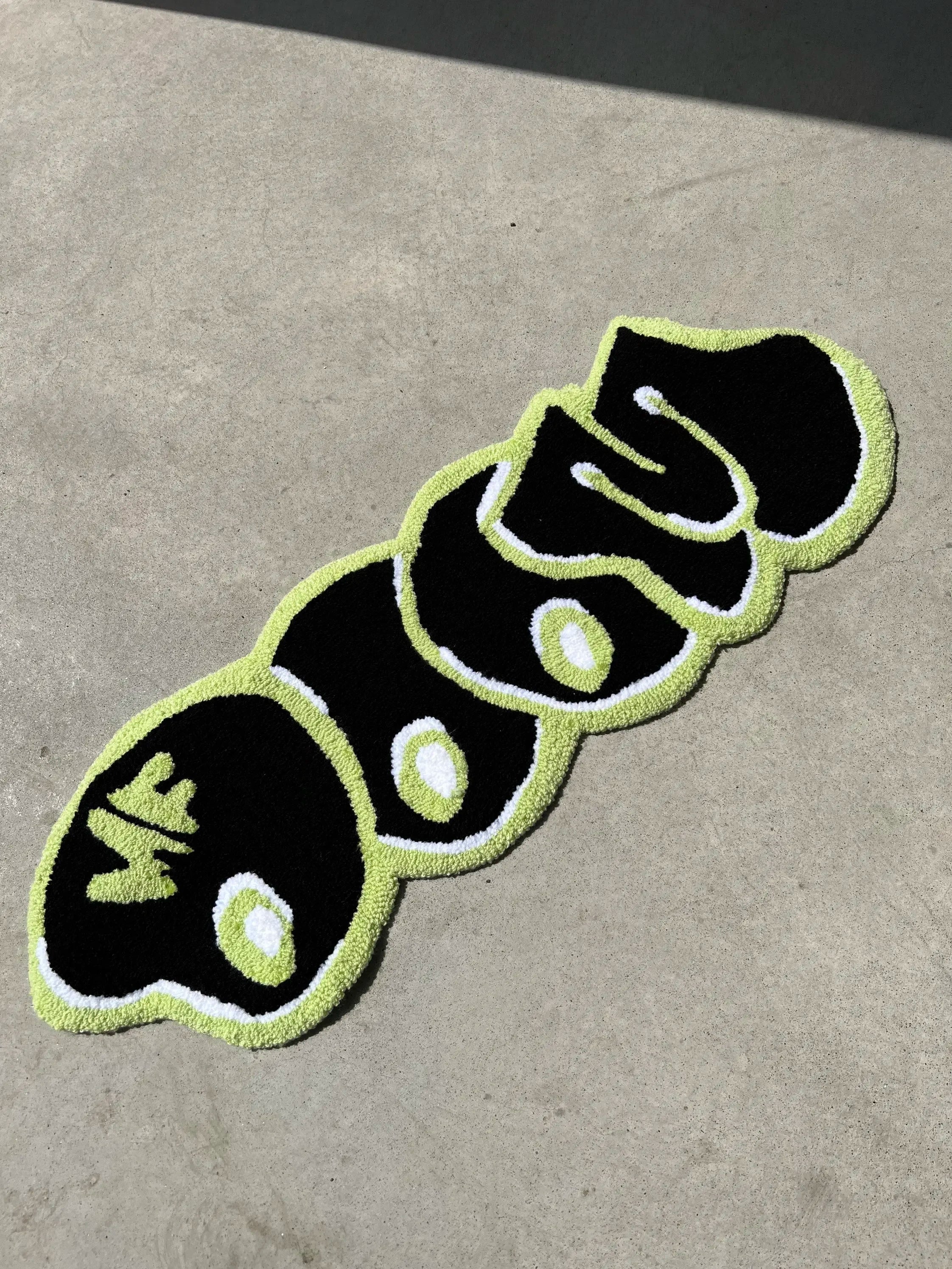 Thick Plush MF DOOM Carpet for Modern Living Room