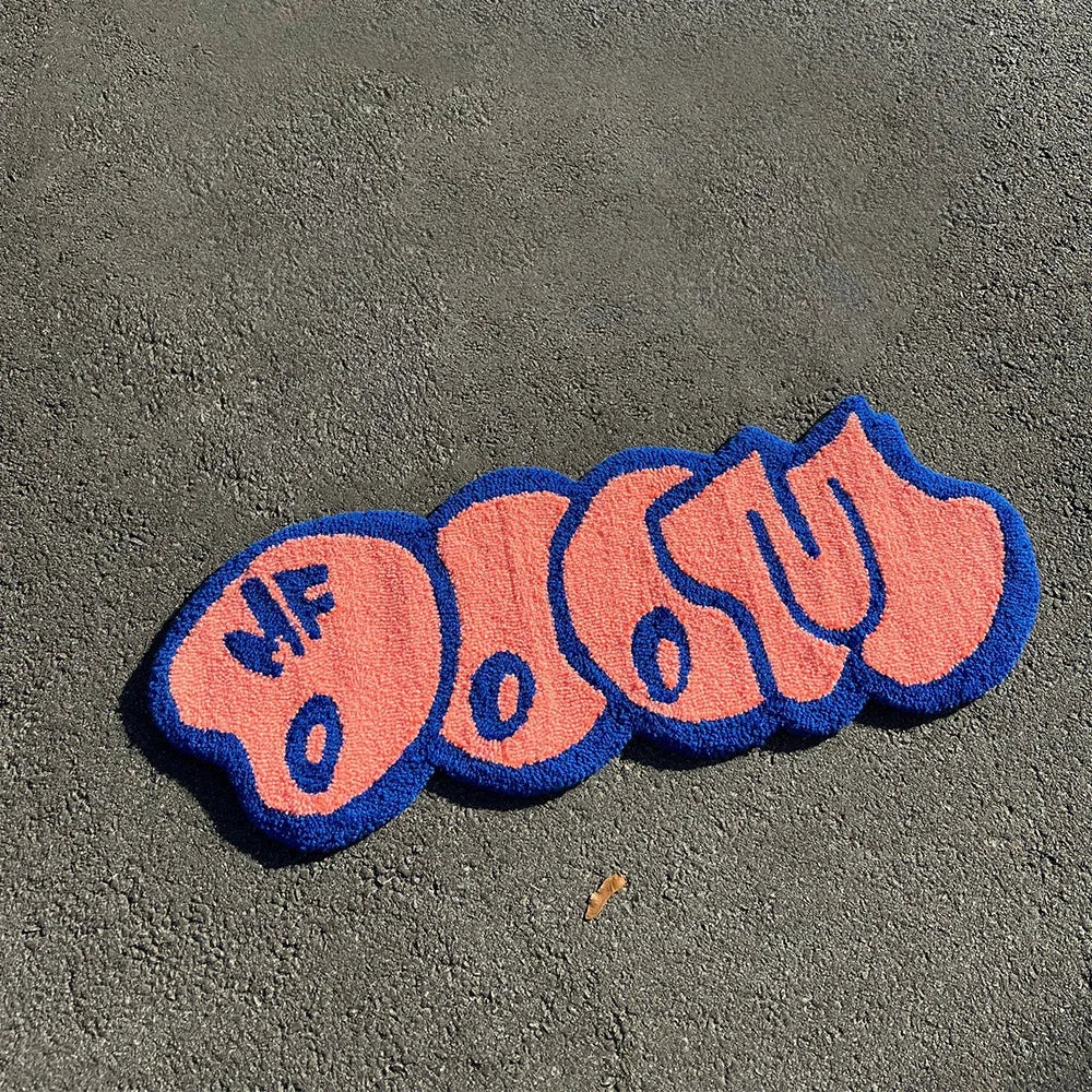 Thick Plush MF DOOM Carpet for Modern Living Room