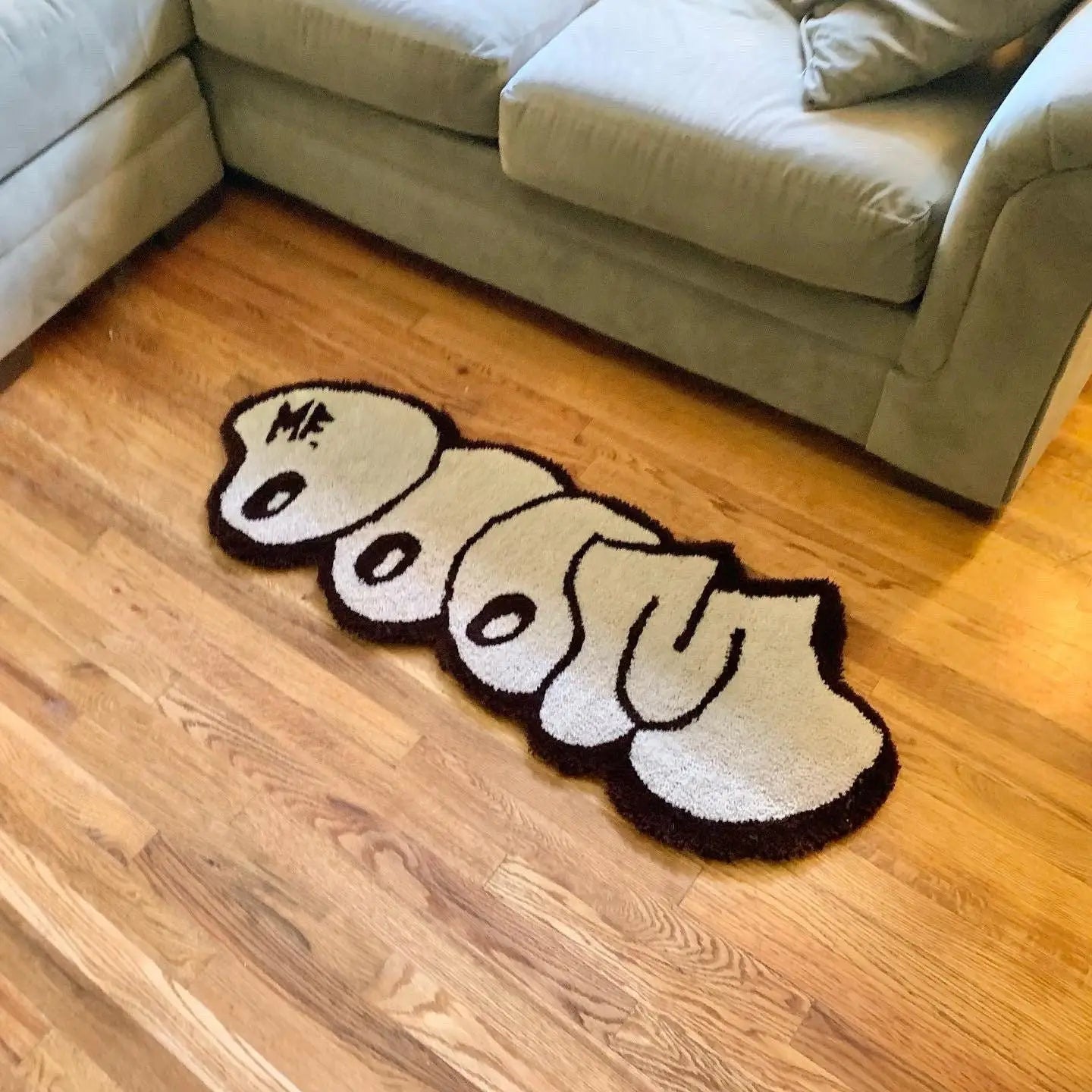 Thick Plush MF DOOM Carpet for Modern Living Room