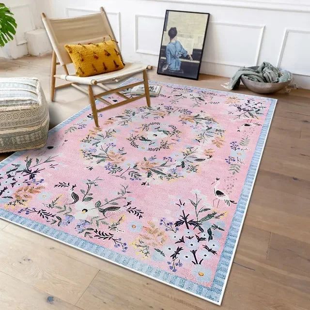 Moroccan Style Washable Carpet for Bedroom and Kitchen