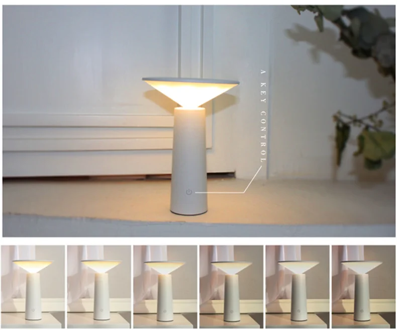 Creative ABS Table Lamp for Home and Cafe Decoration