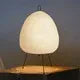LED Table Lamp White Rice Paper Modern Design for Home