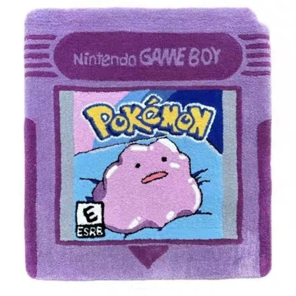Cartoon Pokemon Velvet Carpet Mat for Home Decoration