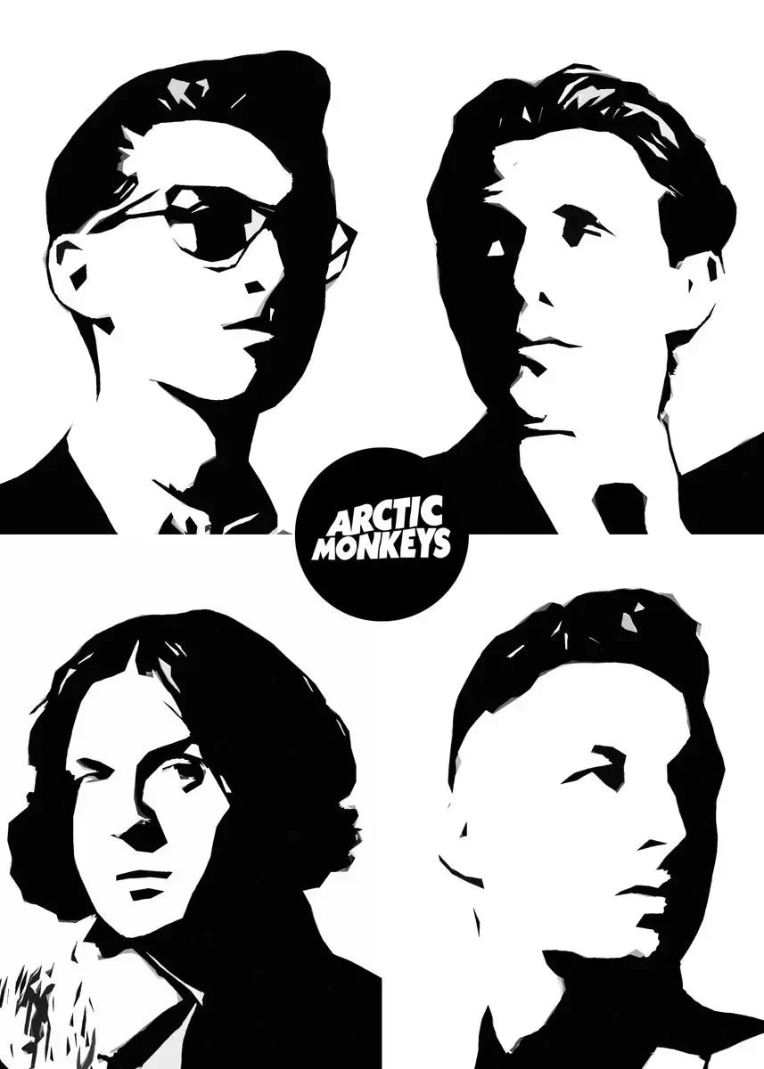 Vintage Arctic Monkeys Canvas Art Posters for Home Decor