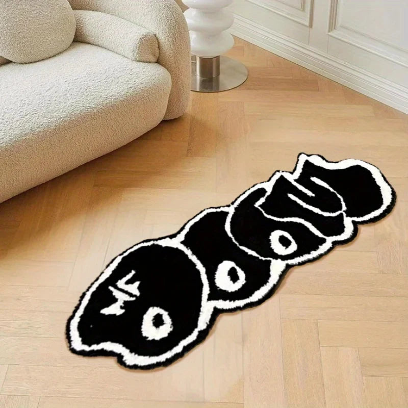 Thick Plush MF DOOM Carpet for Modern Living Room
