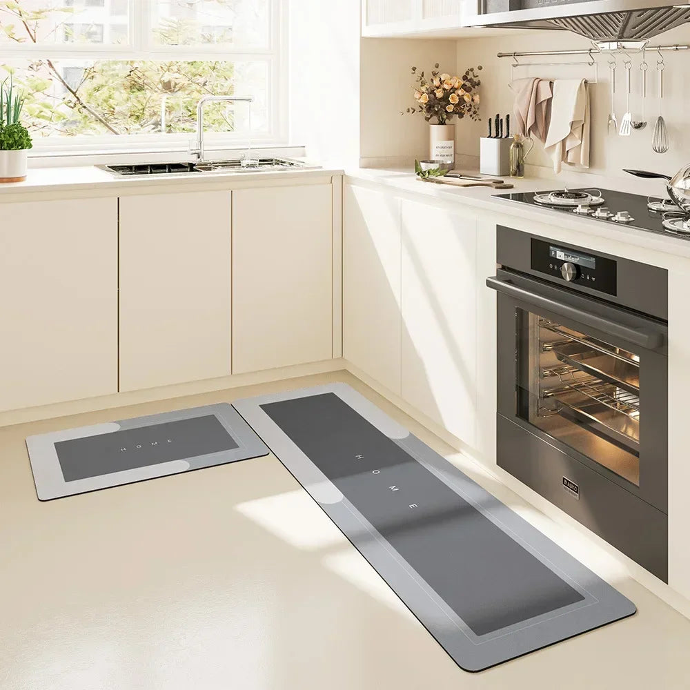 Kitchen Waterproof Non-Skid Absorbent Mat 40x160cm