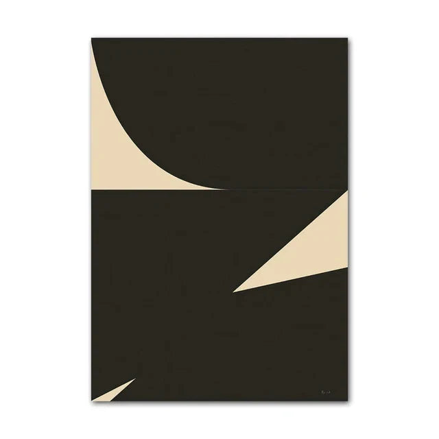 Lemon Vase Abstract Canvas Wall Art for Home Decor