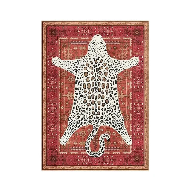 Moroccan Style Washable Carpet for Bedroom and Kitchen