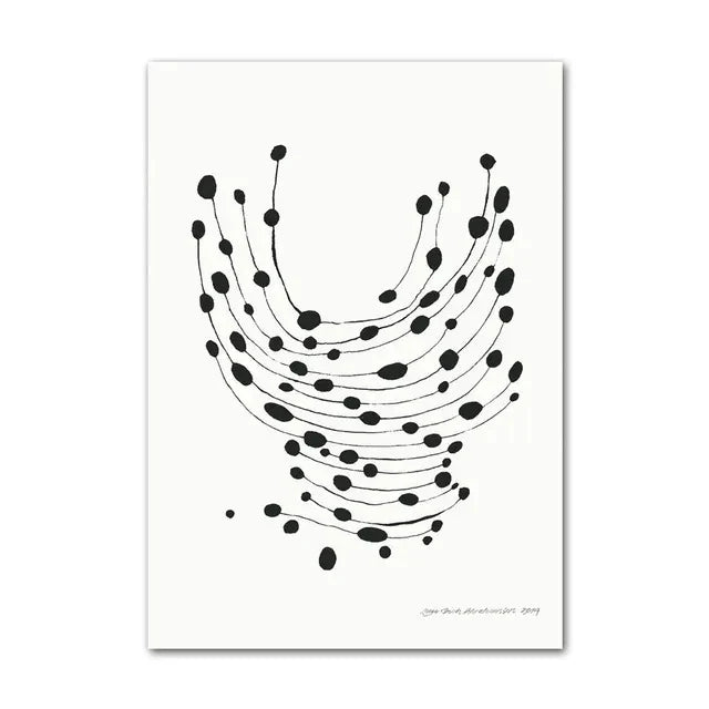 Lemon Vase Abstract Canvas Wall Art for Home Decor