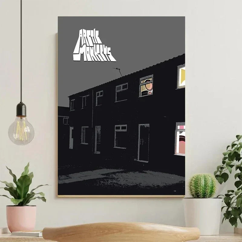 Vintage Arctic Monkeys Canvas Art Posters for Home Decor