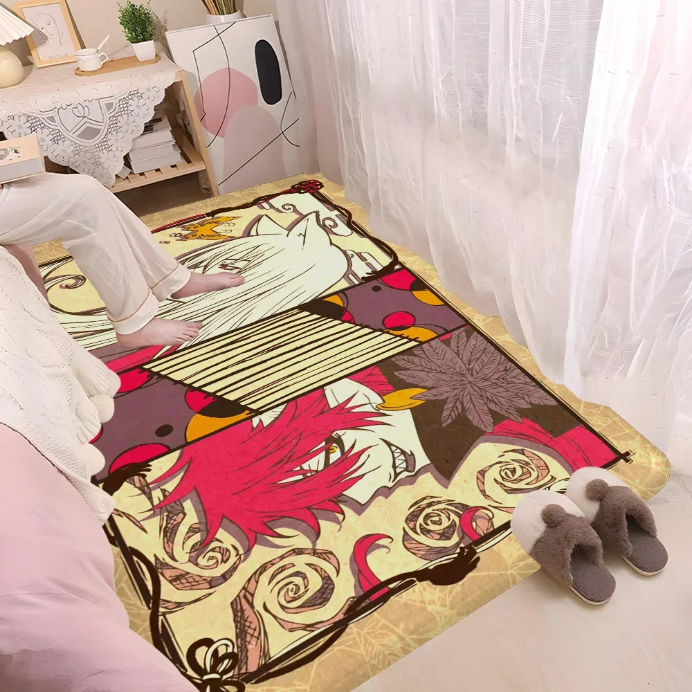 Kamisama Kiss Polyester Bathroom Doormat Bedroom Rug