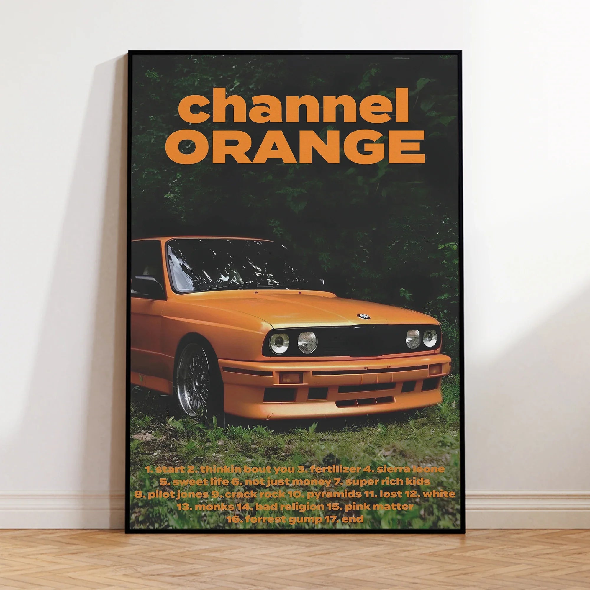 Frank Ocean Canvas Wall Art for Living Room Decor