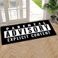 VIKAMA Machine Washable Polyester Carpet for Living Room