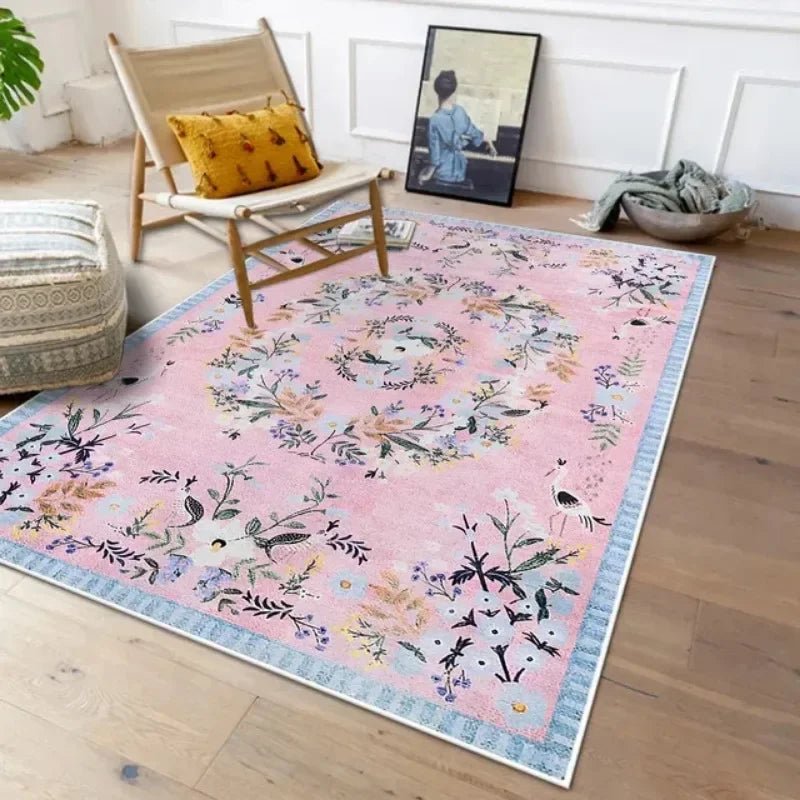 Moroccan Style Washable Carpet for Bedroom and Kitchen