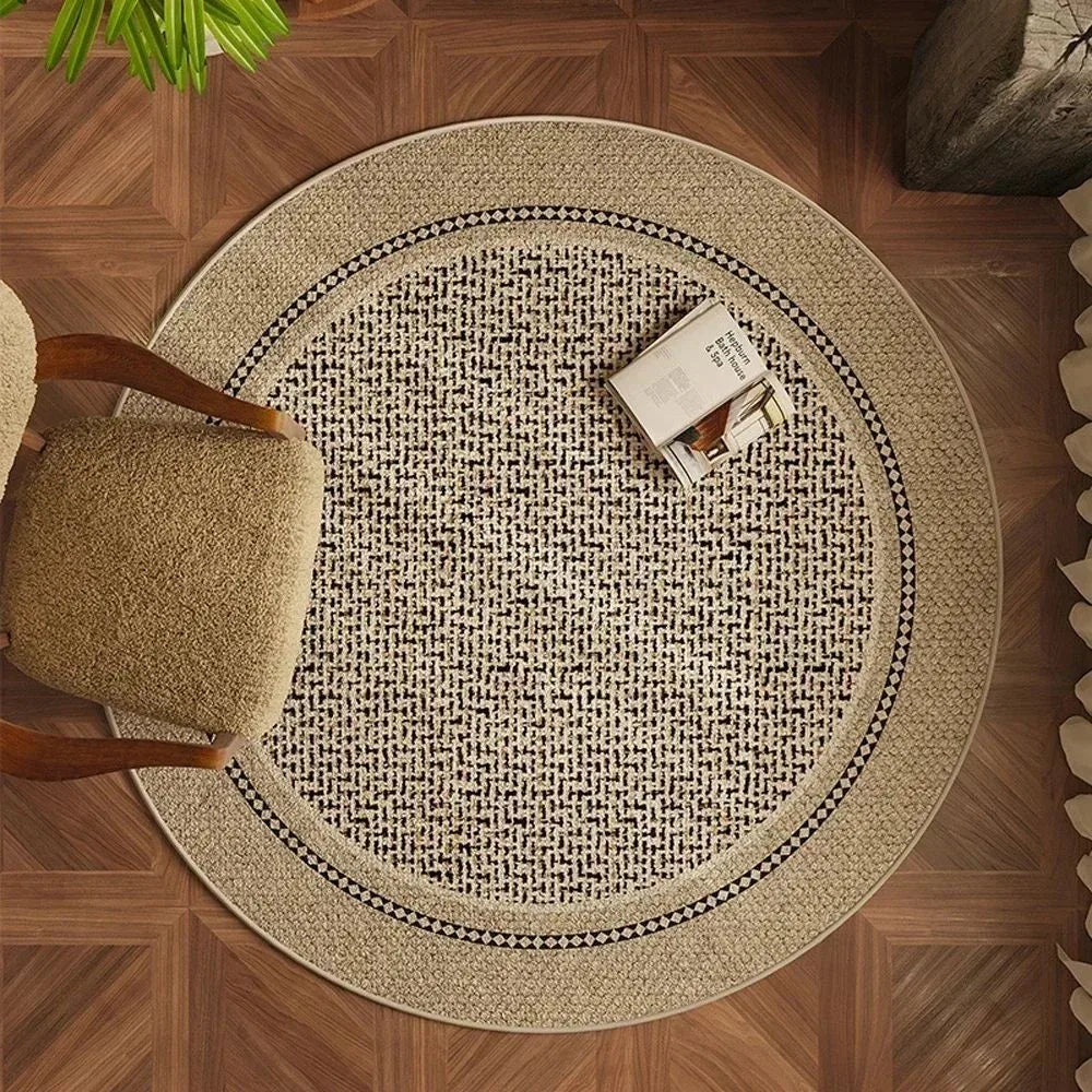 VIKAMA Japanese Wabi-sabi Style Sofa Carpet Rug Cushion