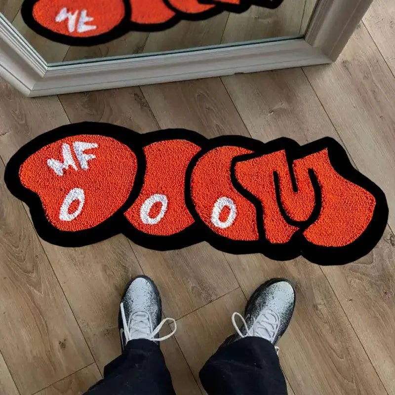 Thick Plush MF DOOM Carpet for Modern Living Room